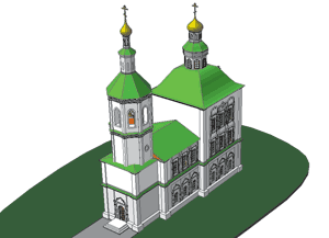 Спасская церковь (Омская область, г.Тара)