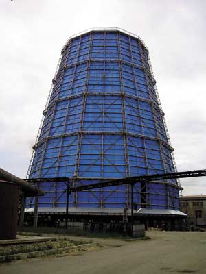 Проект и его воплощение: башенная градирня на Пермской ТЭЦ-9