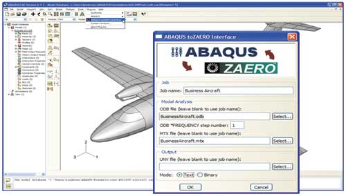 Пример использования ABAQUS для решения задач флаттера совместно с компанией ZONA Technologies