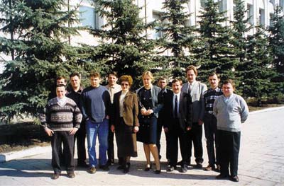 Коллектив разработчиков «Лаборатории КОМПАС». Коломна, 1999 год