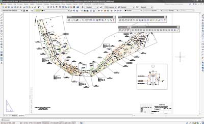 Работа СПЛИТ на платформе AutoCAD Civil 3D