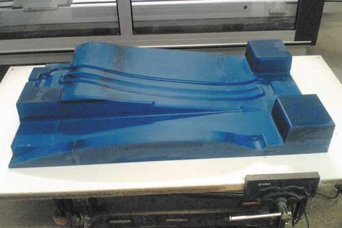 Изготовление копира для обработки штамповой оснастки на гидрокопировальном станке
