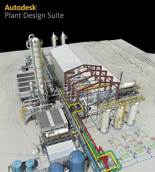 Рис. 1. Трехмерная модель завода в среде Navisworks Manage 2011