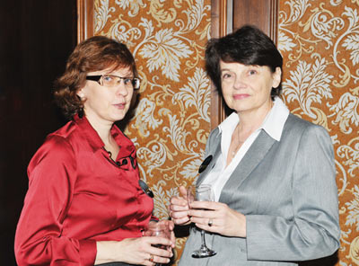 Наталья Дубова («Открытые системы») и Елена Гореткина (PCWeek)