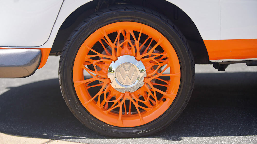 Генеративный дизайн применили к колесам для уменьшения веса на 18% (изображение предоставлено Volkswagen)