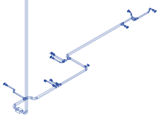 Рис. 4. Фрагмент вытяжной системы из подсобного помещения, не имеющего подвесного потолка