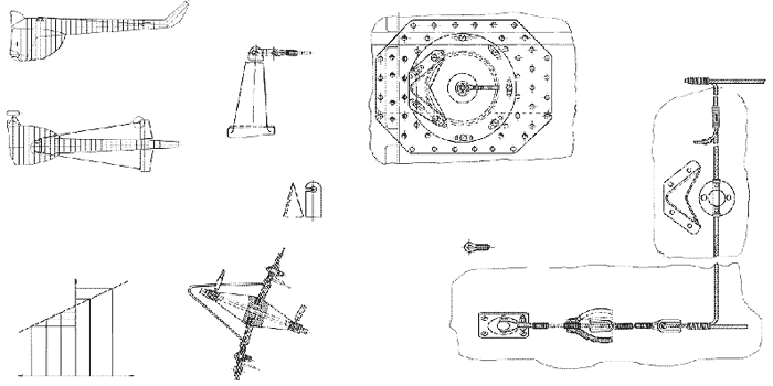 Рис. 4. Сканированный чертеж, послуживший основой для создания гибридного чертежа