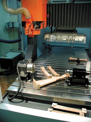 Станок GAMMA 100/180: производство деталей из древесины