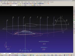 Рис. 3. Вид сечений в 3D-редакторе ГеММа
