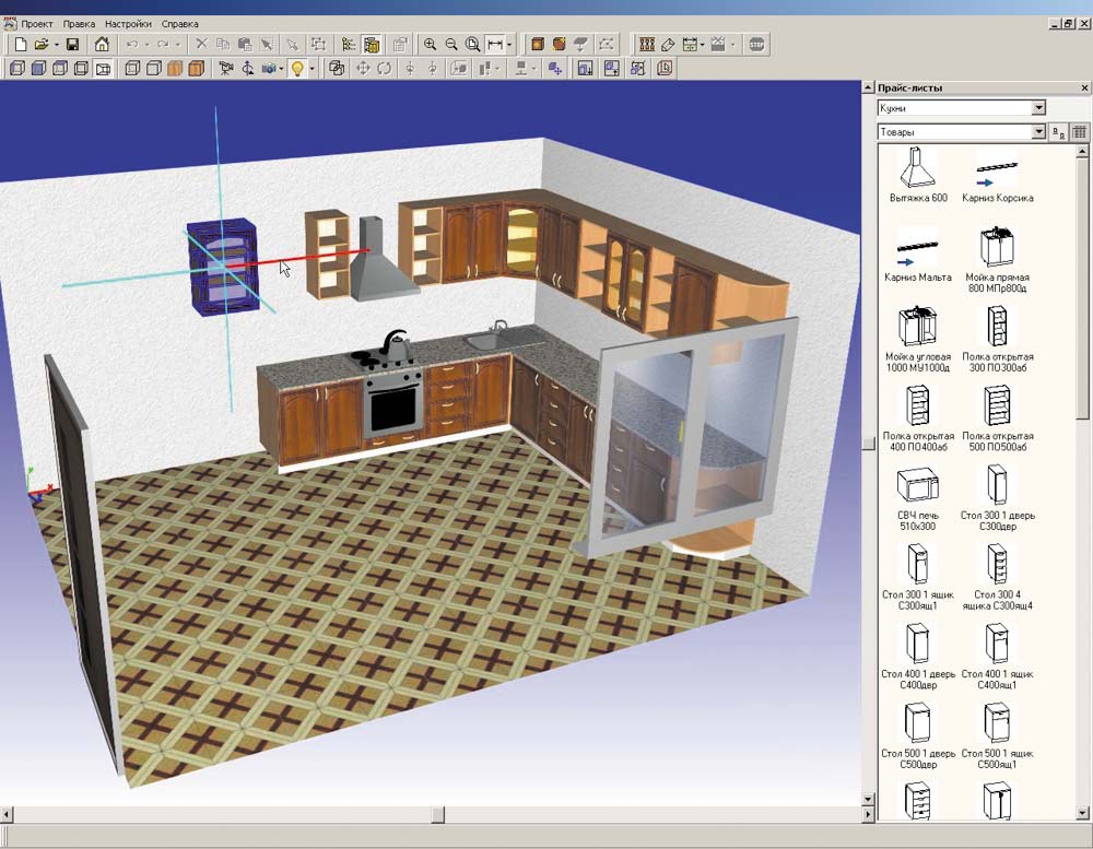 Программа дизайн мебели 3d