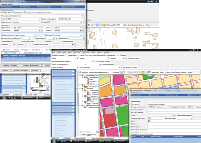 Пример визуализации информации по объекту капитального строительства совместно с информацией по зонированию (программное средство UrbaniCS)