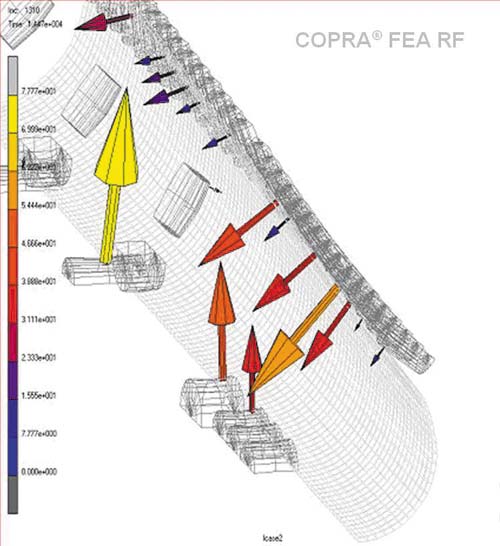 Рис. 9. COPRA позволяет конструировать и моделировать валковые клети различных типов, что обеспечивает возможность не только моделировать соответствующие валки, но и заносить их в пакет анализа методом конечных элементов COPRA FEA RF и соответствующим образом имитировать