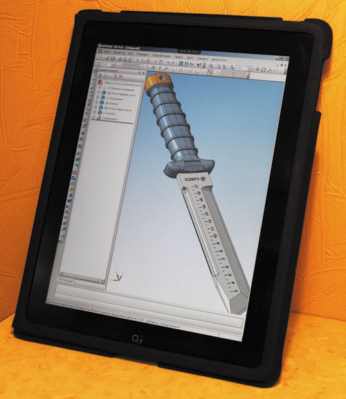 Невозможное возможно: КОМПАС-3D работает на iPad!