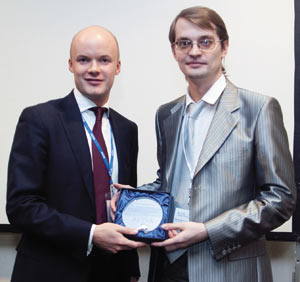 Награждение докладчика: М.Д. Иванов, руководитель группы внедрения САПР ЗАО «НИПИ НГХ»