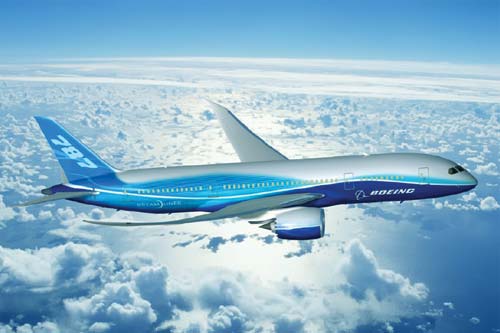 Рис. 1. Конструкция Boeing-787 Dreamliner более чем на 50% состоит из композитных материалов
