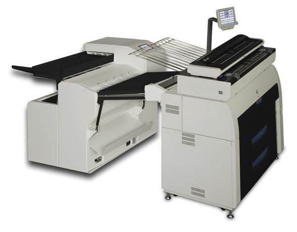 KIPFold 2000 полностью совместим с любым принтером KIP
