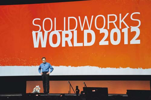 Бертран Сико открывает Форум SolidWorks World 2012