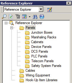 Рис. 2. Структура папок Reference Explorer
