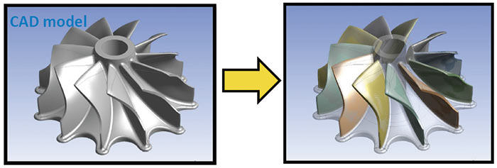 Рис. 8. Импорт геометрии рабочего колеса из стороннего CAD-редактора в BladeModeler