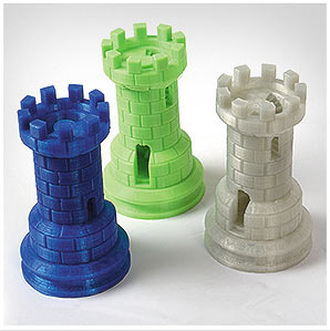 Примеры работ, выполненных на 3D-принтере