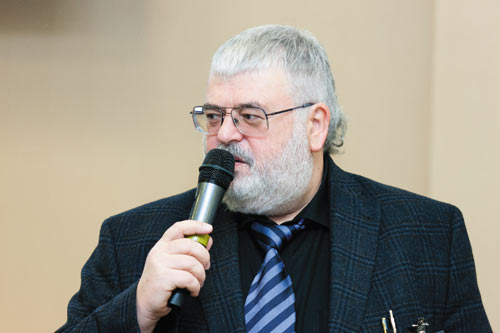 Традиционно конференция открылась приветственным словом председателя Совета директоров ГК «САПР-Петербург» Игоря Фертмана