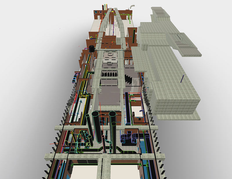 Рис. 5. 3D-модель станционного комплекса