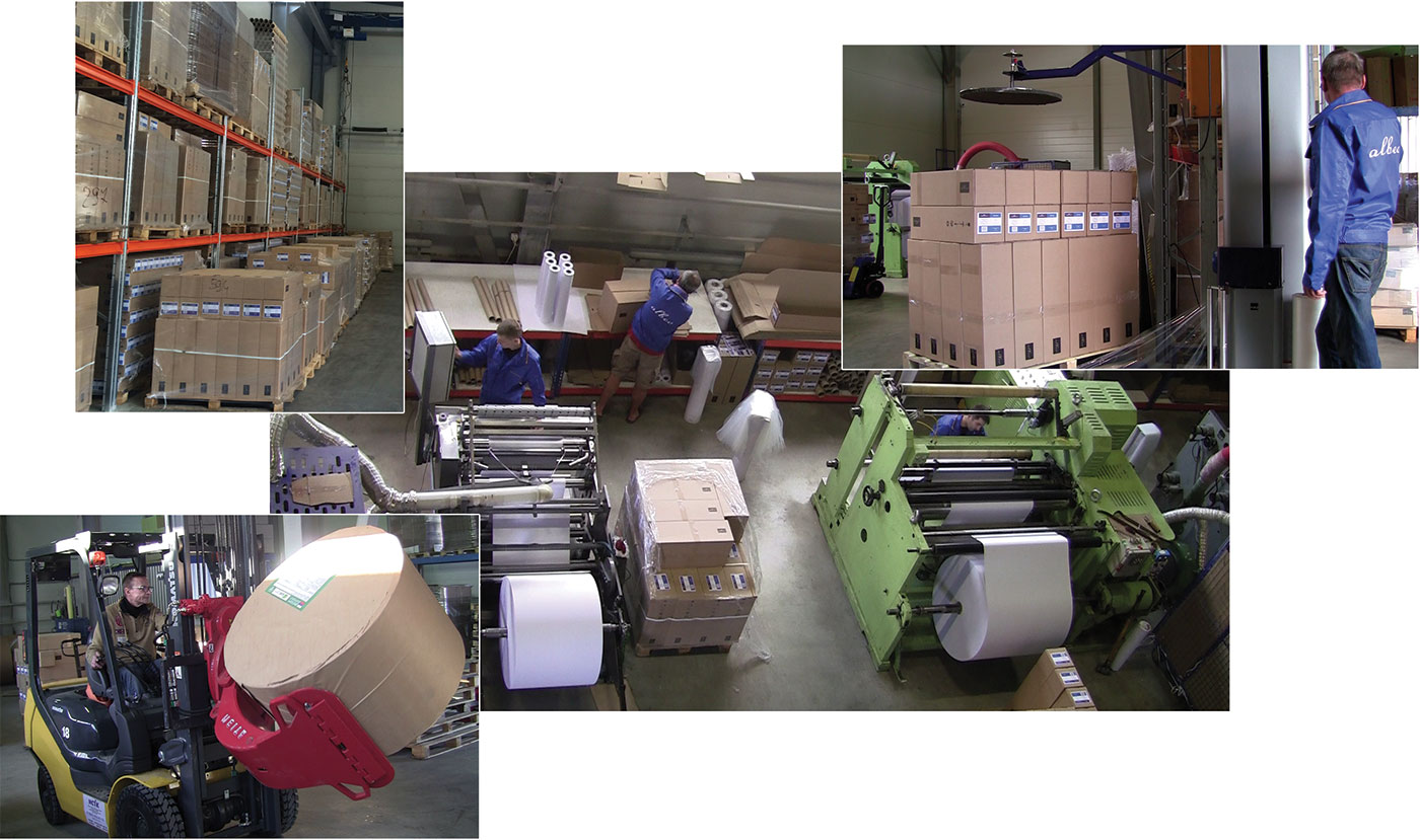 Рис. 5. Фабрика Albeo по производству бумаг для плоттеров