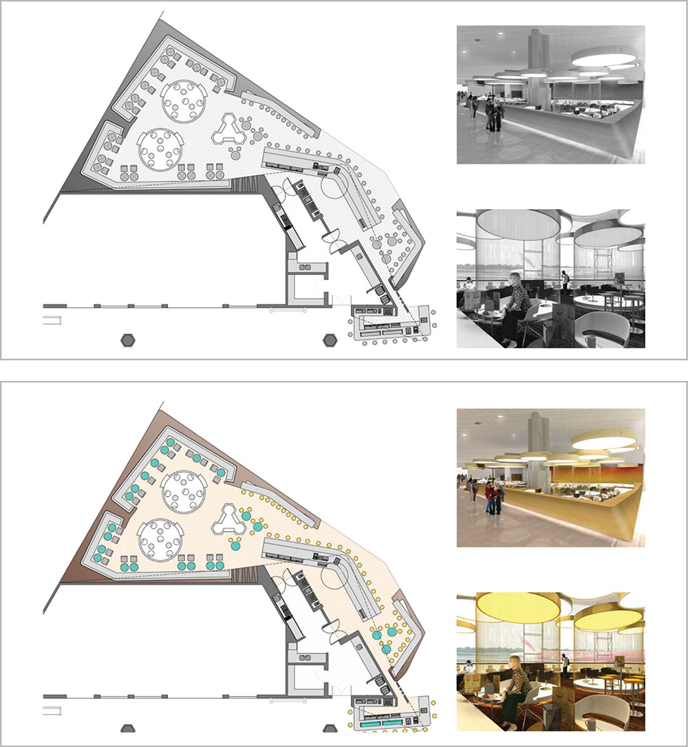 «Архитектурный план» — два примера отпечатков 