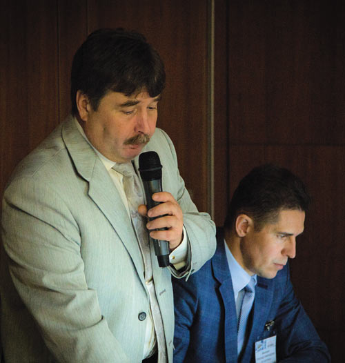 Слева Алексей Рындин, Бюро ESG и Александр Зимницкий, ИНТЕРМЕХ