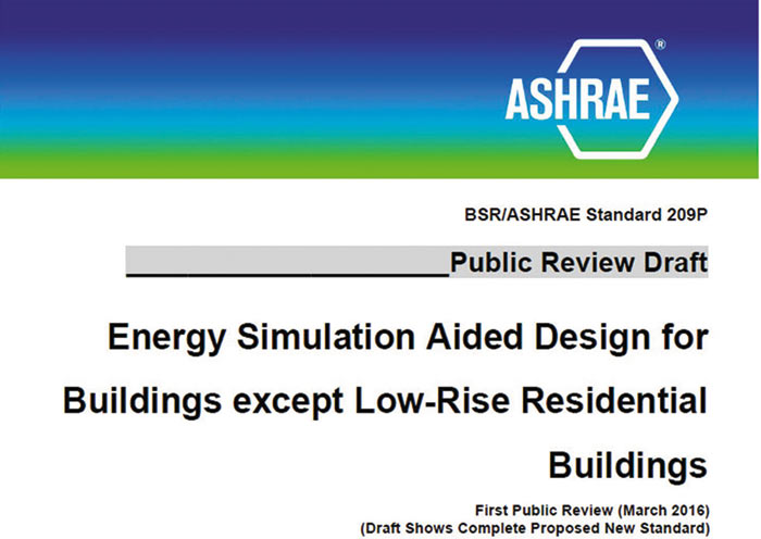 Рис. 5. Титульный лист предложенной ASHRAE этапности энергетического информационного моделирования здания на стадии проектирования и строительства