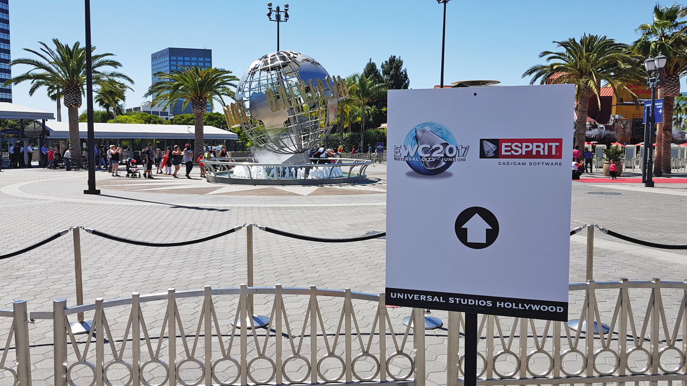 Студия Universal в качестве площадки для проведения ESPRIT World Conference 2017 определенно придавала участникам серьезного инженерного мероприятия игровой настрой