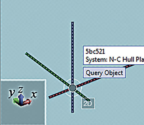 Рис. 5. «Умный» курсор дает подсказки пользователю и предоставляет соответствующую информацию, например, в отношении расположения, выбранных команд, ближайших соединений и направлений потока