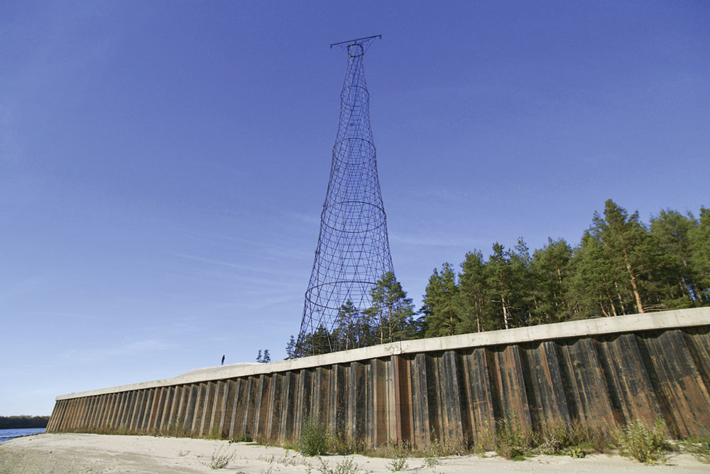 Шуховская башня на Оке (фото взято из открытых источников интернета. Профиль DedushkaMPS)