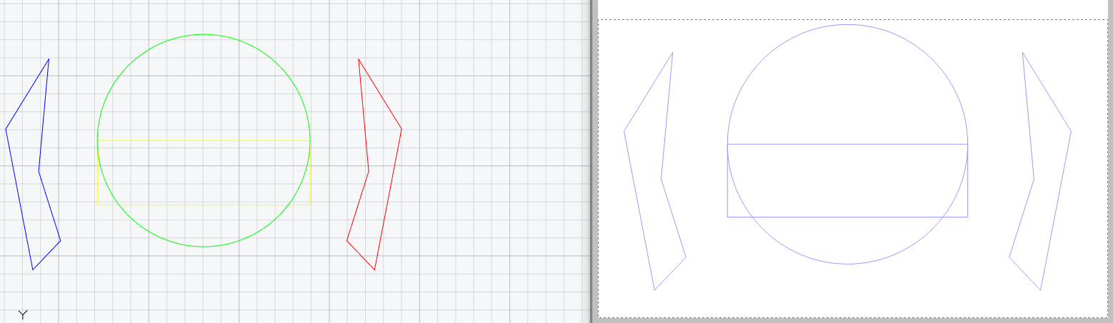 Рис. 23. До (слева) и после (справа) применения именованного стиля печати