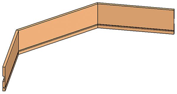 Рис. 5. Короб фолдинг-ящика 