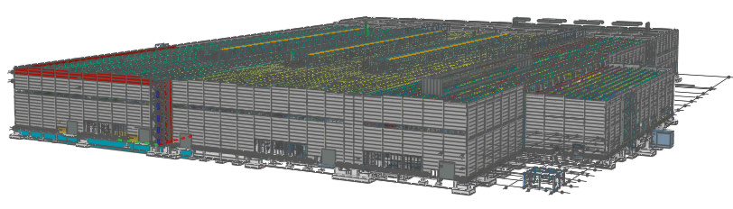 Цифровая информационная модель, выполненная в Renga (Источник: InOneBuro)