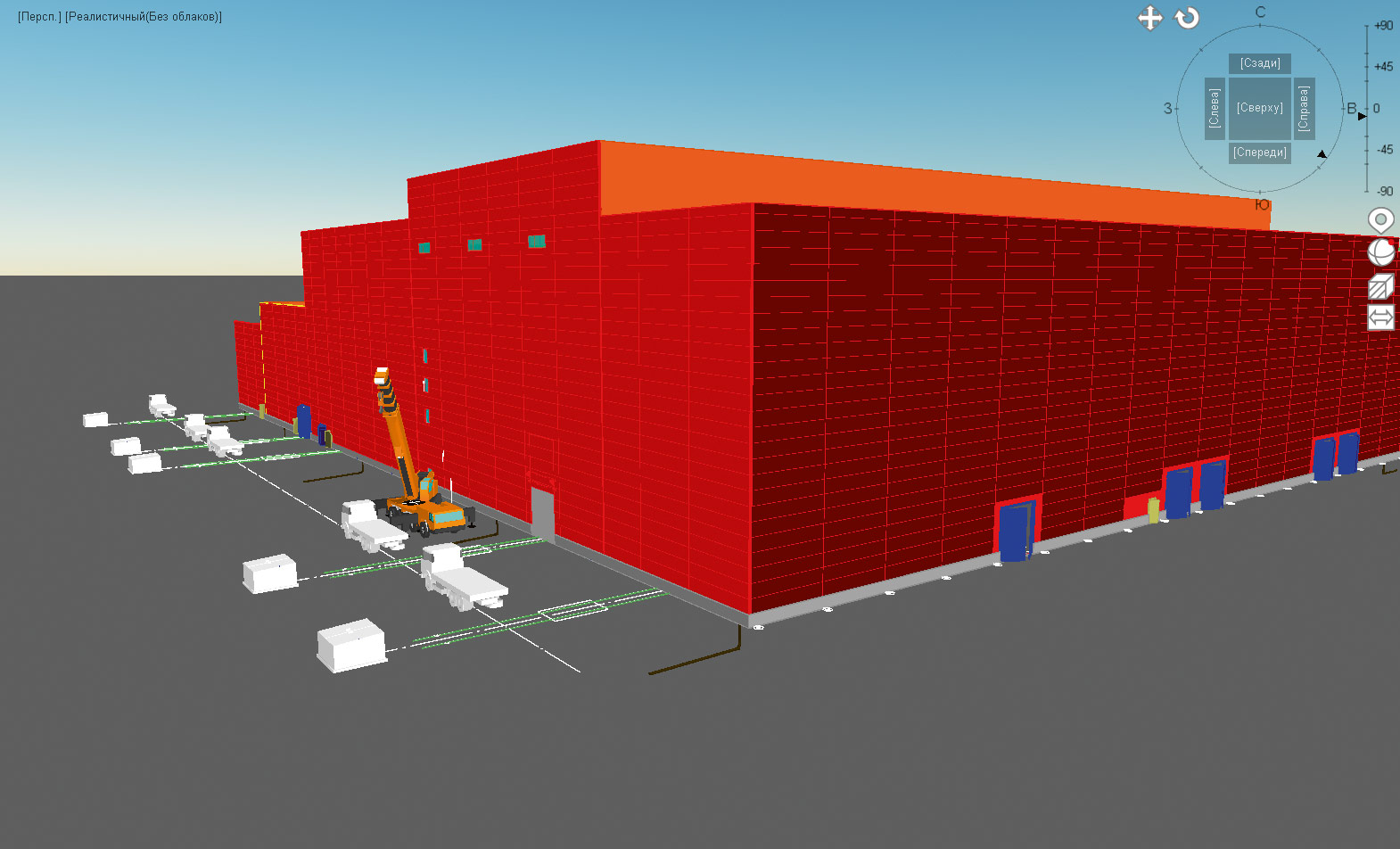 Рис. 6. Новый проект с применением Model Studio CS