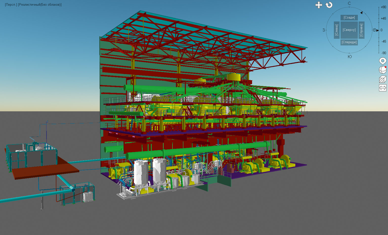 Рис. 6. Новый проект с применением Model Studio CS