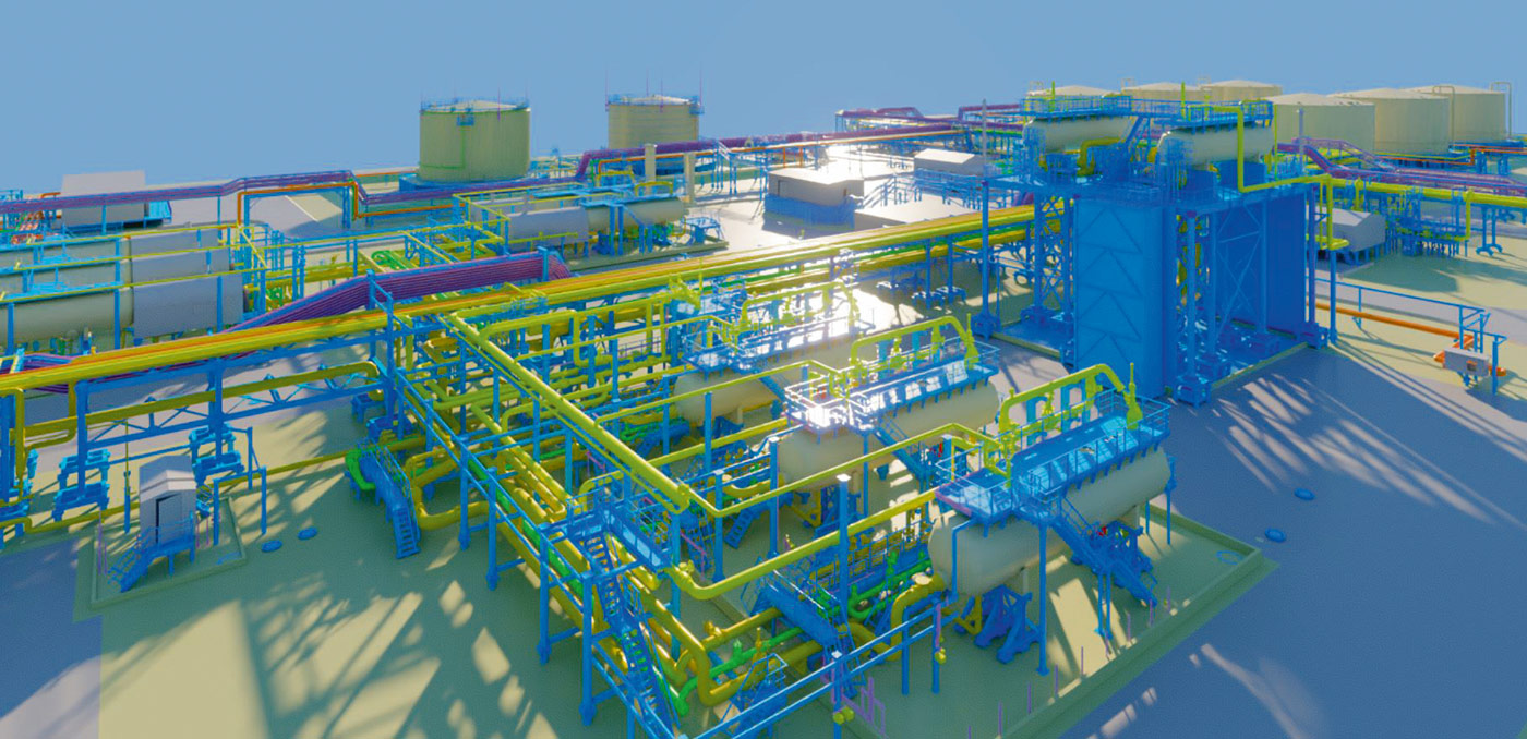 ЦПС. Площадки сепарации