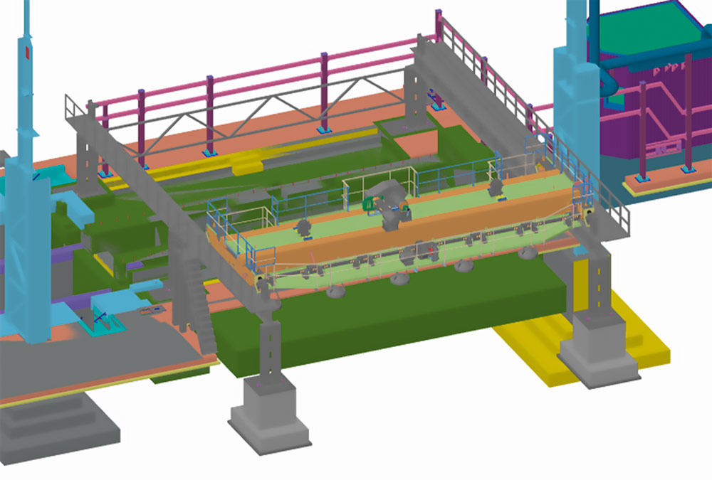 Конструирование фундамента и вспомогательных элементов магнитной телеги