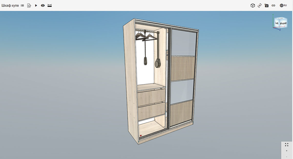 Рис. 4. Окно модуля WebViewer