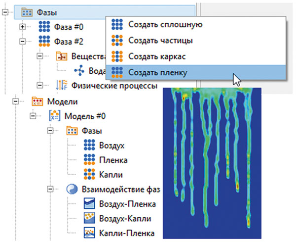 Рис. 5. Новая фаза — «пленка»