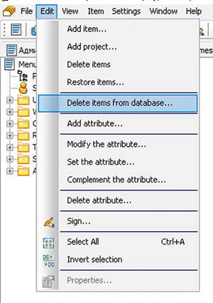 Рис. 10. Интерфейс англоязычной версии Lotsia PDM PLUS