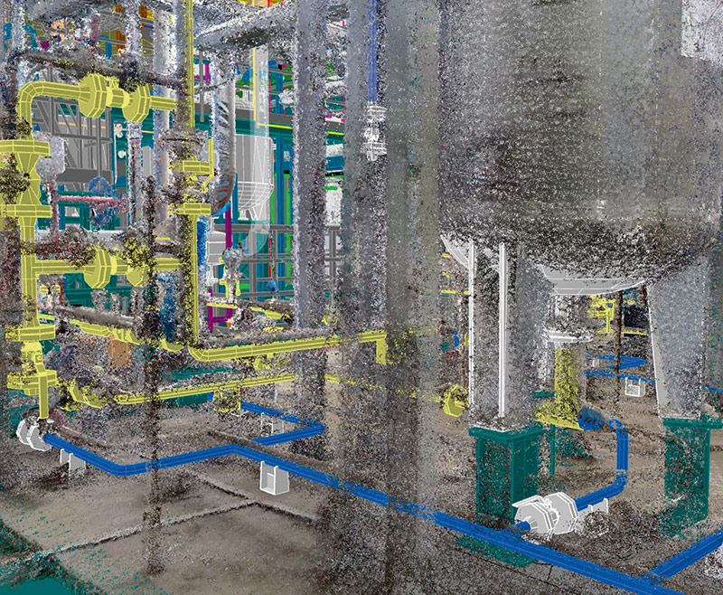 Наглядное представление отступлений от проектных решений