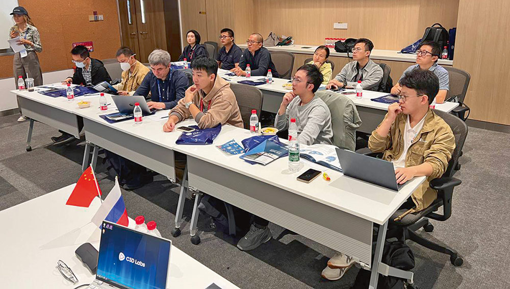 Участники семинара C3D Labs на полях CHTF