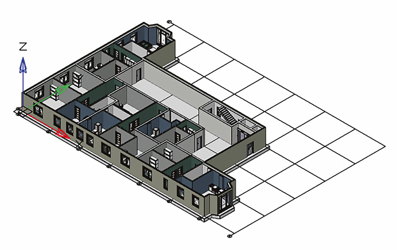 Рис. 14. Сторонний проект nanoCAD BIM Строительство