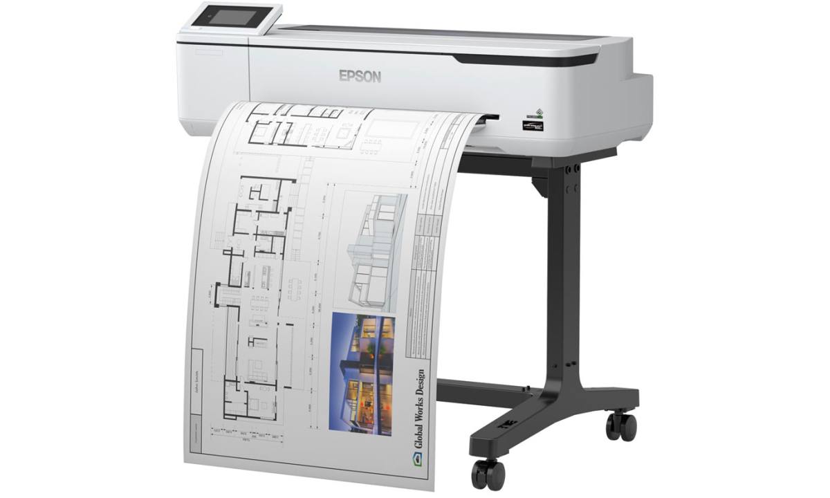 Принтер Epson SureColor SC-T3100 на подставке