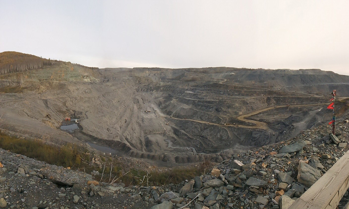 Карьер Албынского рудника