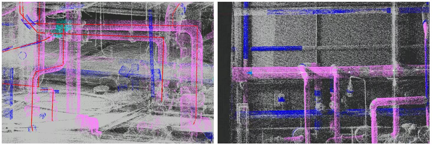 Рис. 7. Трассировка